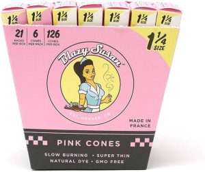 BLAZY SUSAN PINK CONES 126 PER BOX 1 1 ¼