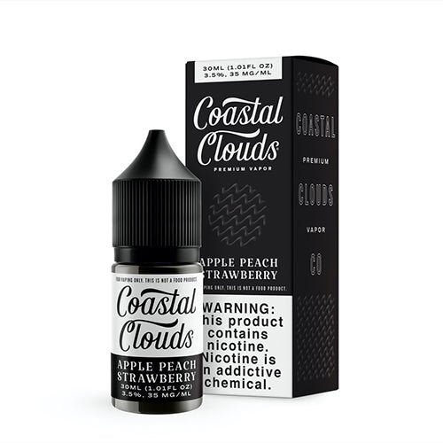 COASTAL CLOUDS APPLE PEACH STRAWBERRY 30ML
