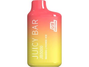 JUICY BAR MANGO LYCHEE ICE 5000 PUFFS