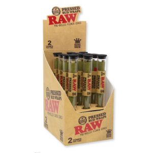 Raw pressed bud Wraps 12ct king size