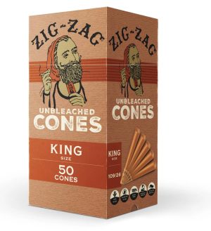 ZIG ZAG KING SIZE  UNBLEACHED 50 PACK