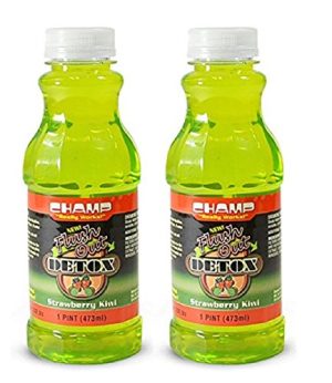 flush out detox 1 pint Strawberry kiwi