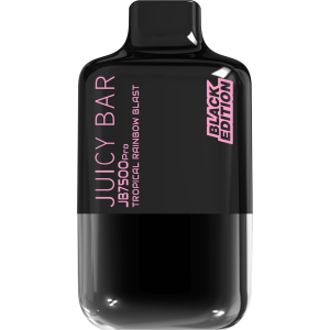 JUICY BAR PRO BLACK EDITION JB7500 10CT TROPICAL RAINBOW BLAST