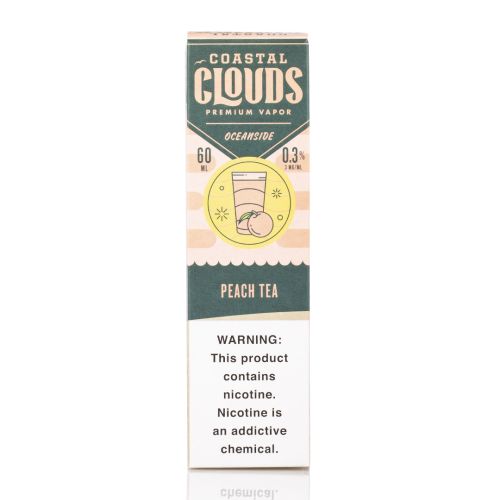 COASTAL CLOUDS PEACH TEA 60ML - Image 3