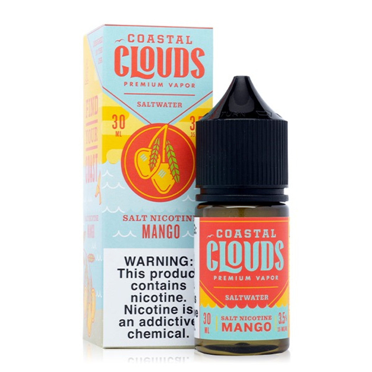 COASTAL CLOUDS MANGO 30ML - Image 2
